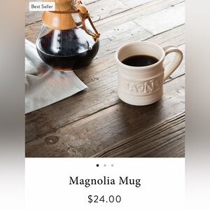 Magnolia coffee mug
